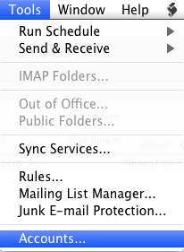 run rule on inbox outlook for mac